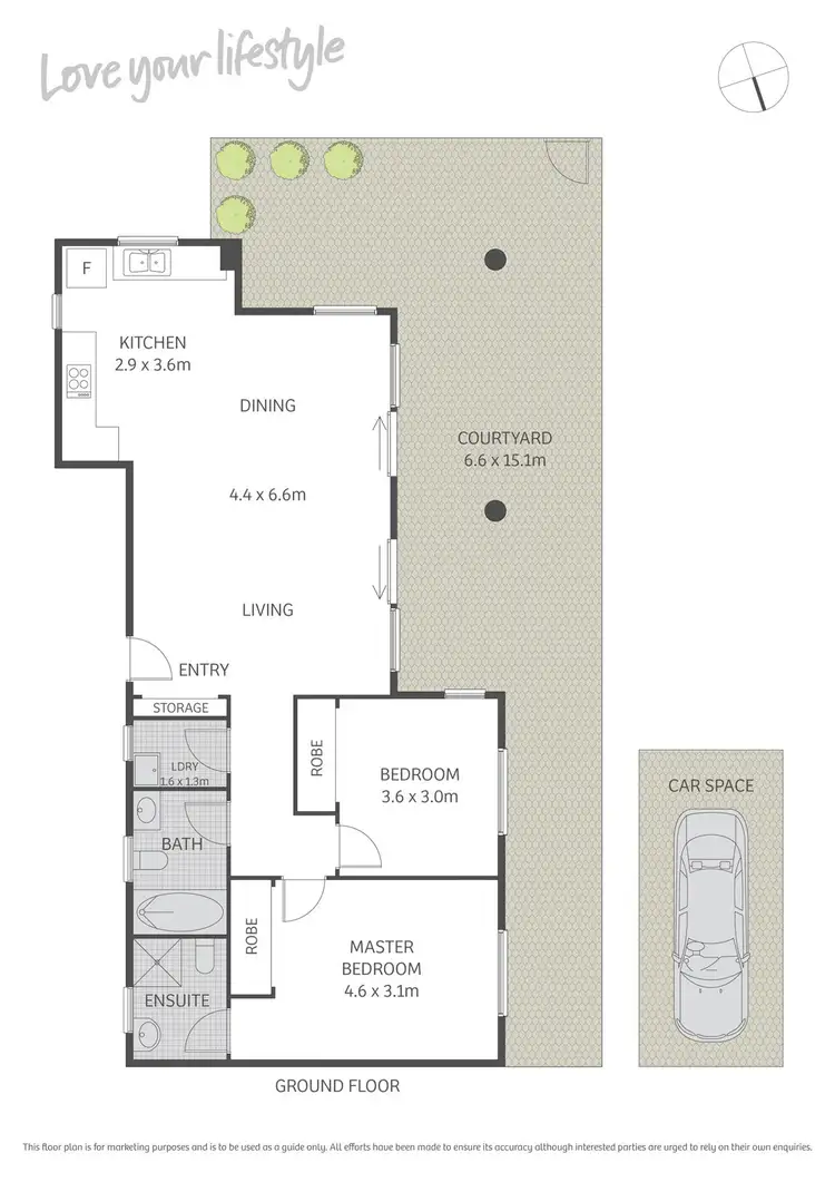 Floorplan of Homely apartment listing, 5/1-35 Pine Street, Chippendale NSW 2008