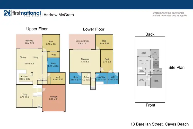 Floorplan of Homely house listing, 13 Barellan Street, Caves Beach NSW 2281