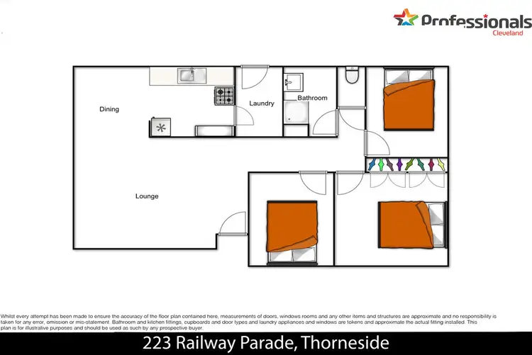 Floorplan of Homely house listing, 223 Railway Parade, Thorneside QLD 4158
