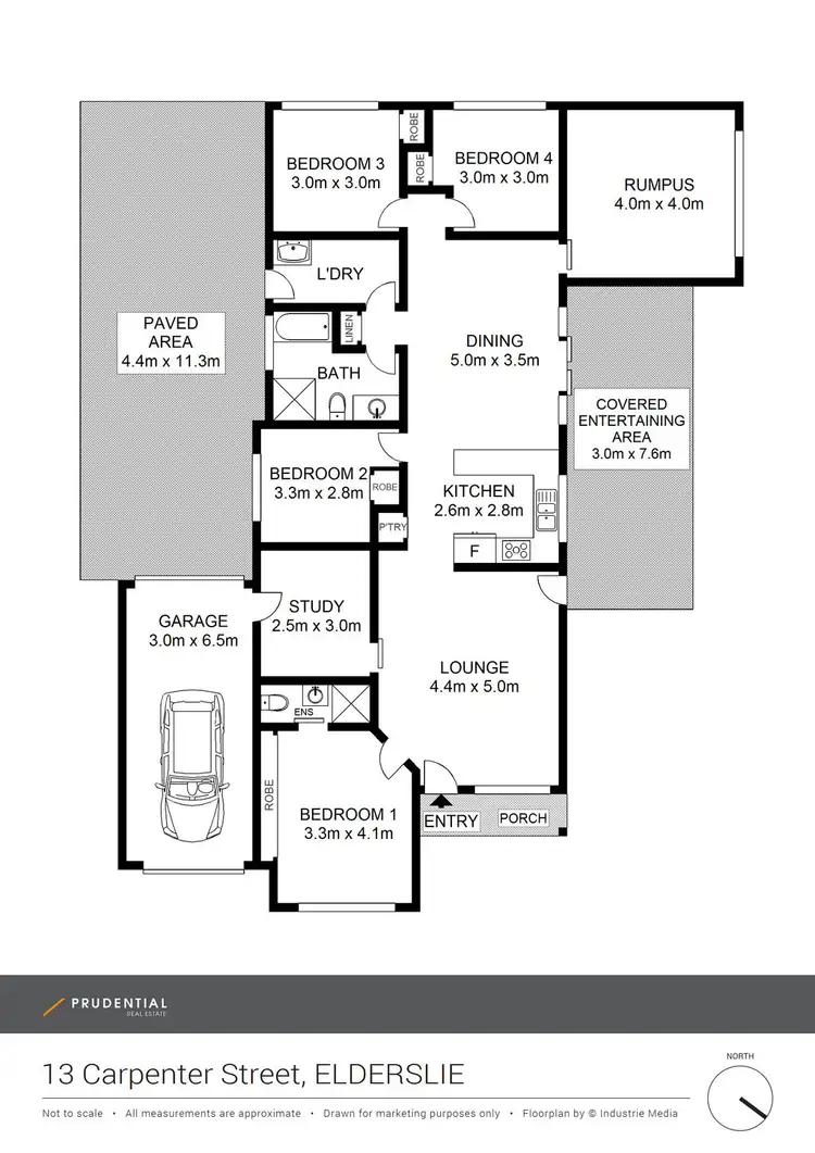 Floorplan of Homely house listing, 13 Carpenter Street, Elderslie NSW 2570