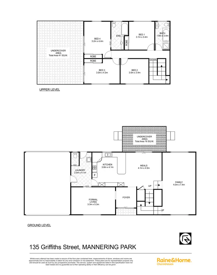 Floorplan of Homely house listing, 135 Griffiths Street, Mannering Park NSW 2259