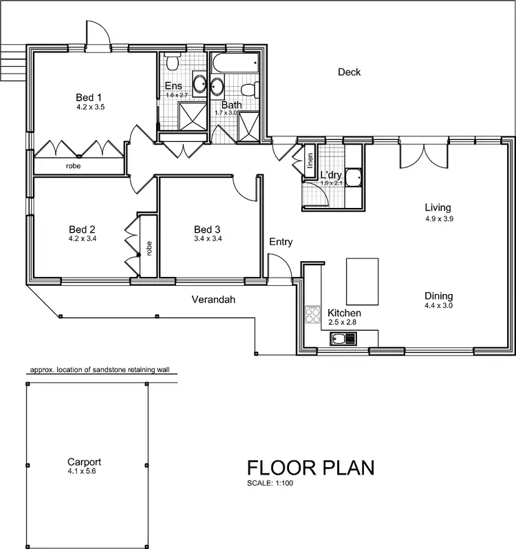 Floorplan of Homely house listing, 68 Delmonte Avenue, Medlow Bath NSW 2780
