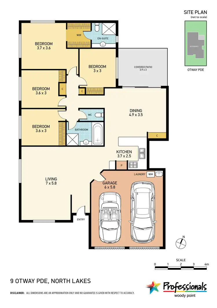 Floorplan of Homely house listing, 9 Otway Parade, North Lakes QLD 4509