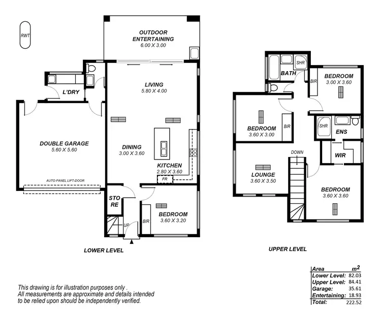Floorplan of Homely house listing, 2 & 8 Laver Street, Hectorville SA 5073