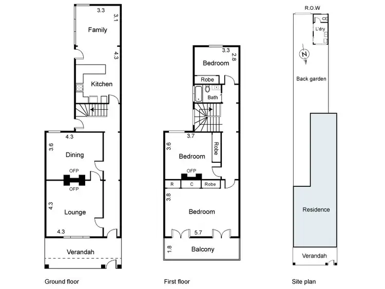 Floorplan of Homely house listing, 151 Graham Street, Port Melbourne VIC 3207