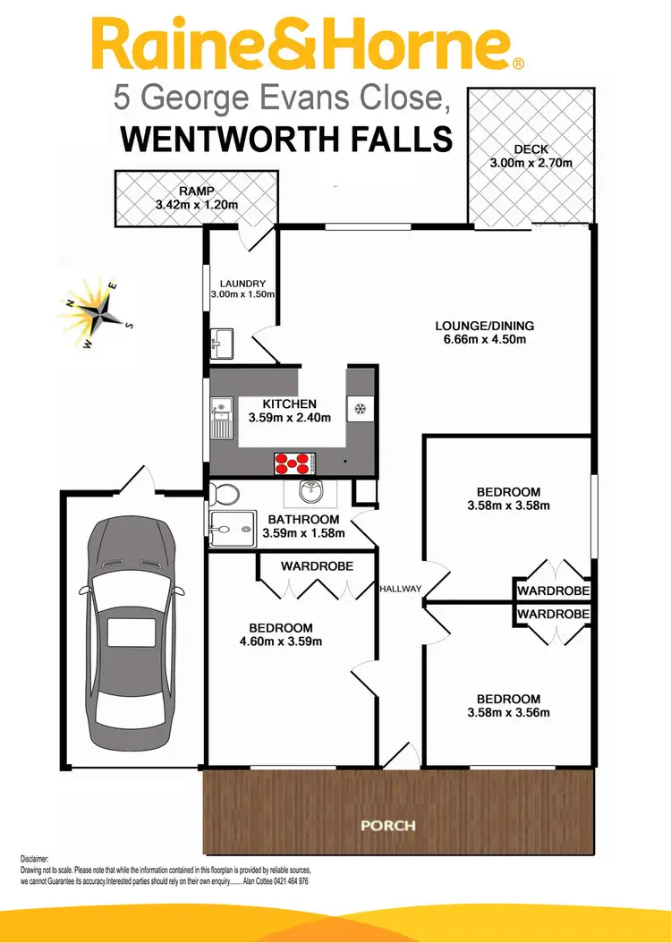 Floorplan of Homely house listing, 5 George Evans Close, Wentworth Falls NSW 2782