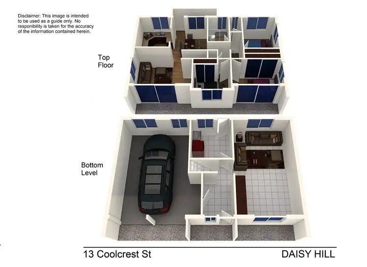 Floorplan of Homely house listing, 13 Coolcrest Street, Daisy Hill QLD 4127