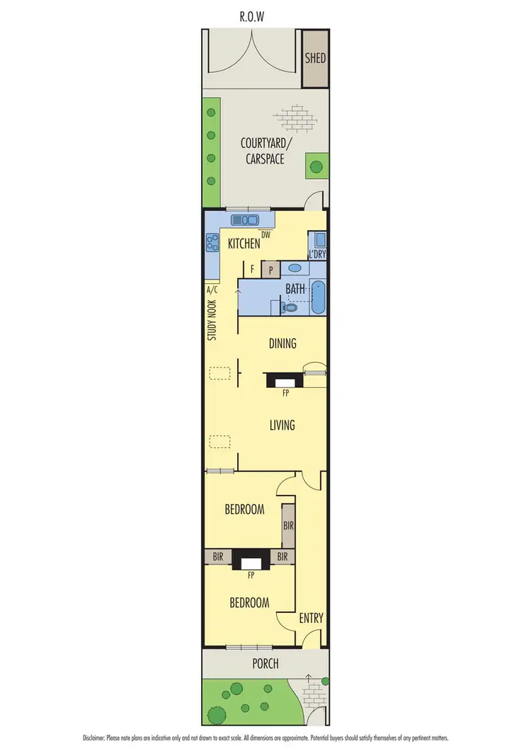 Floorplan of Homely house listing, 44 Page Street, Albert Park VIC 3206