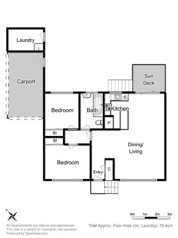 Floorplan of Homely house listing, 1/168 Summerleas Road, Kingston TAS 7050