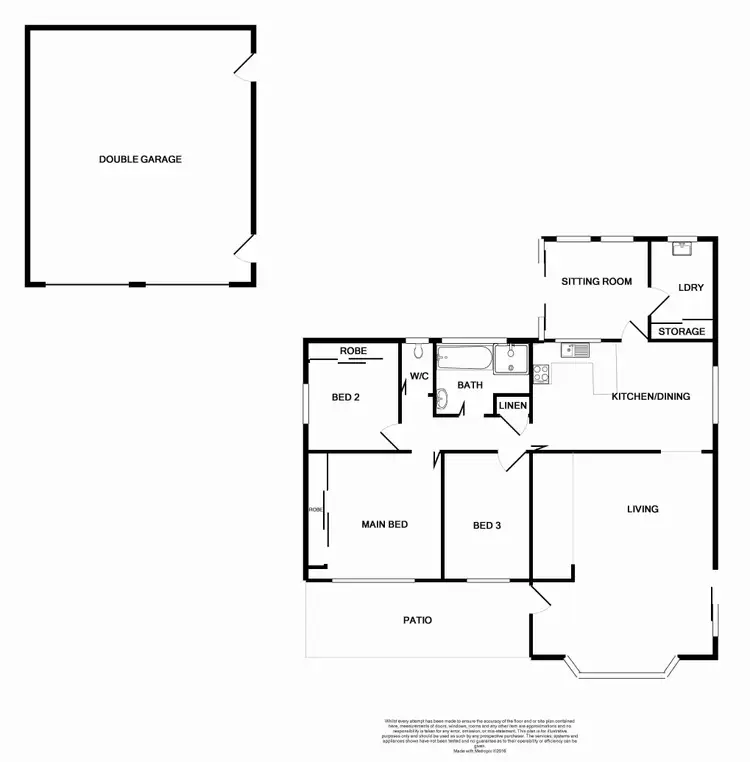 Floorplan of Homely house listing, 14 Lister Avenue, Beresfield NSW 2322