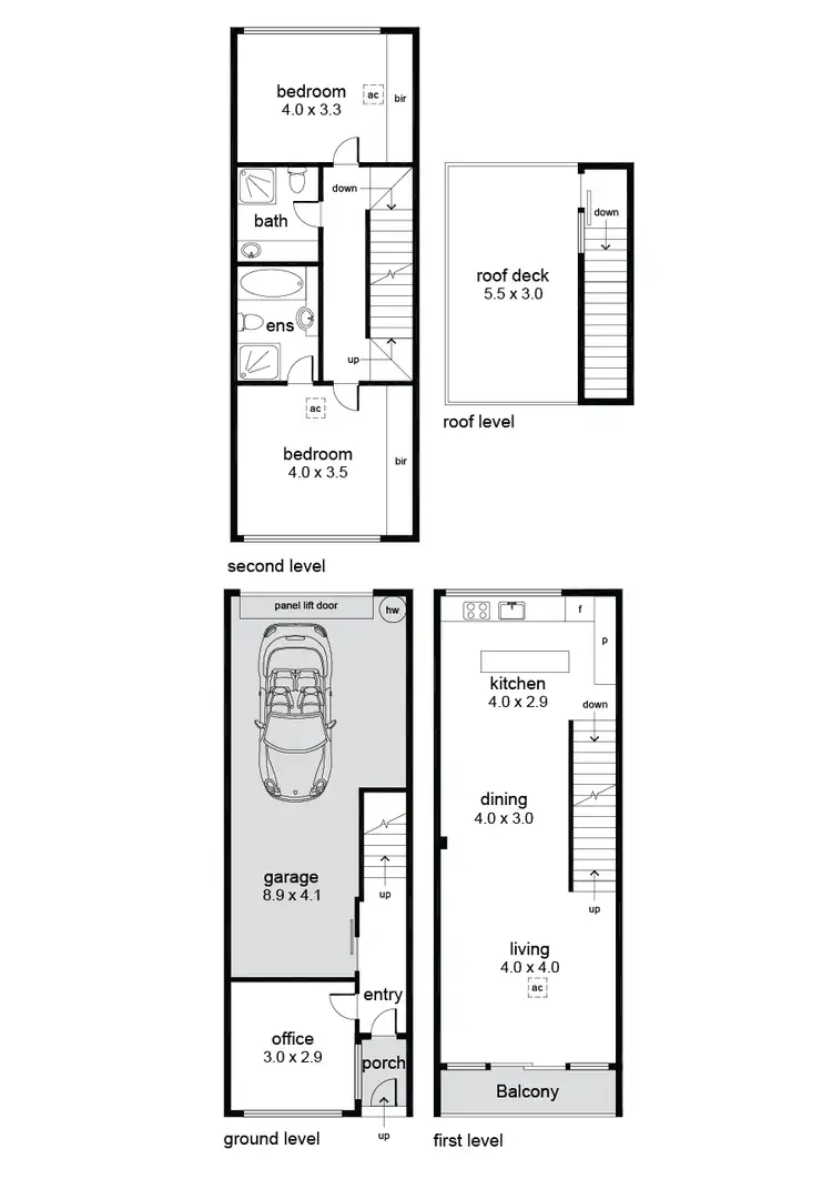 Floorplan of Homely house listing, 125 Ifould Street, Adelaide SA 5000