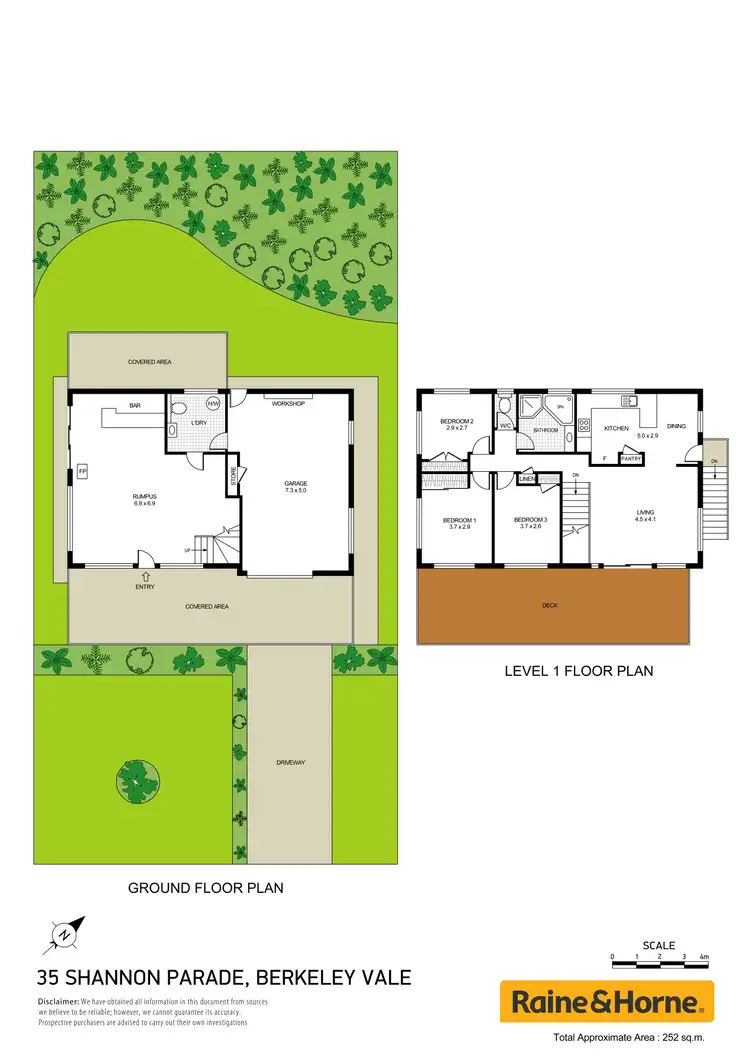 Floorplan of Homely house listing, 35 Shannon Parade, Berkeley Vale NSW 2261