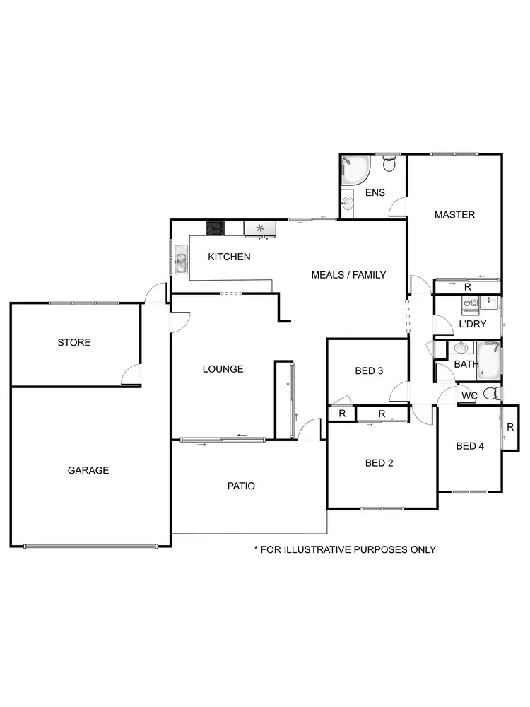 Floorplan of Homely house listing, 73 Newton Street, Spearwood WA 6163