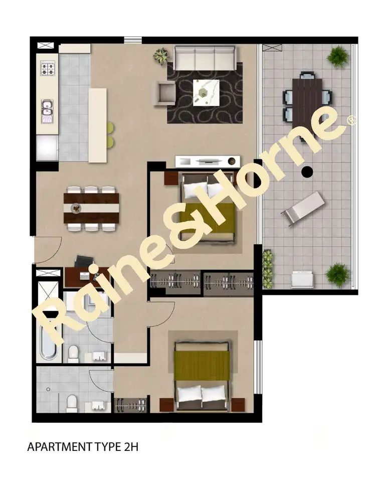 Floorplan of Homely apartment listing, 104/47 Main Street, Rouse Hill NSW 2155
