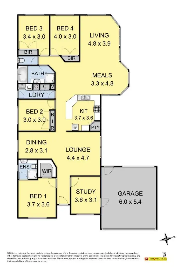 Floorplan of Homely house listing, 39 Tracey Street, Werribee VIC 3030