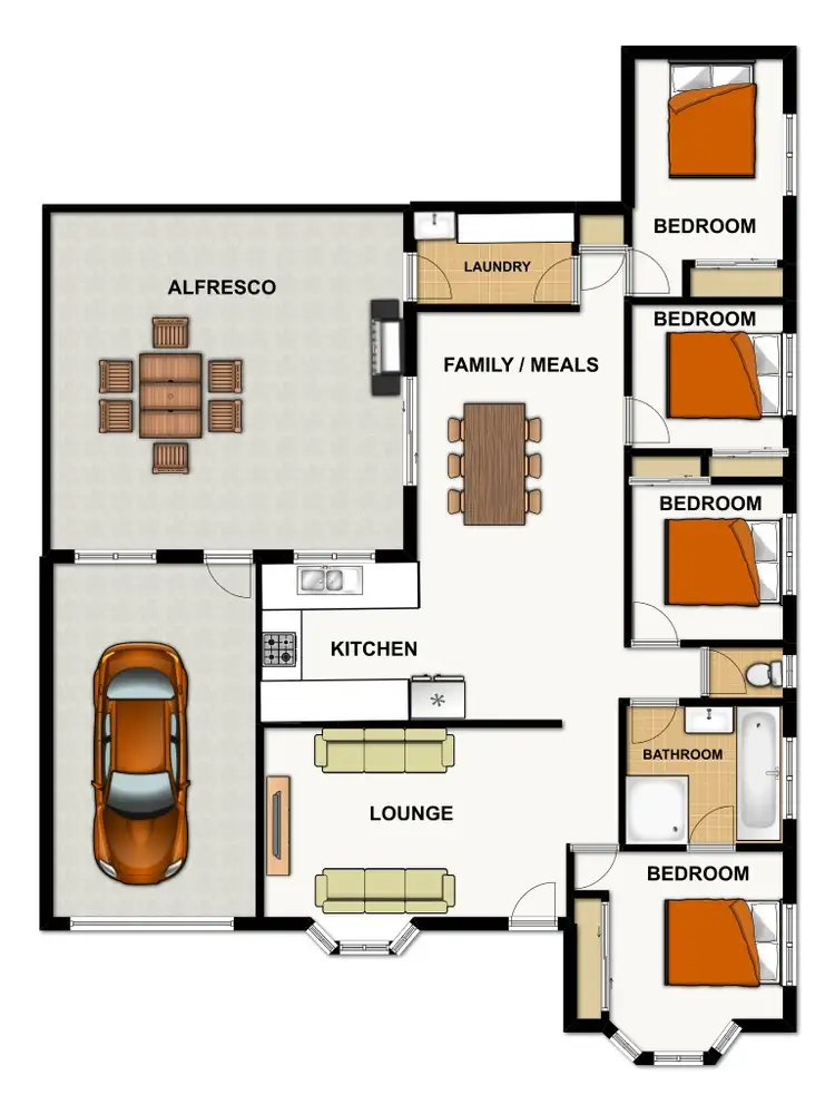 Floorplan of Homely house listing, 33 Jay Street, Marsden QLD 4132