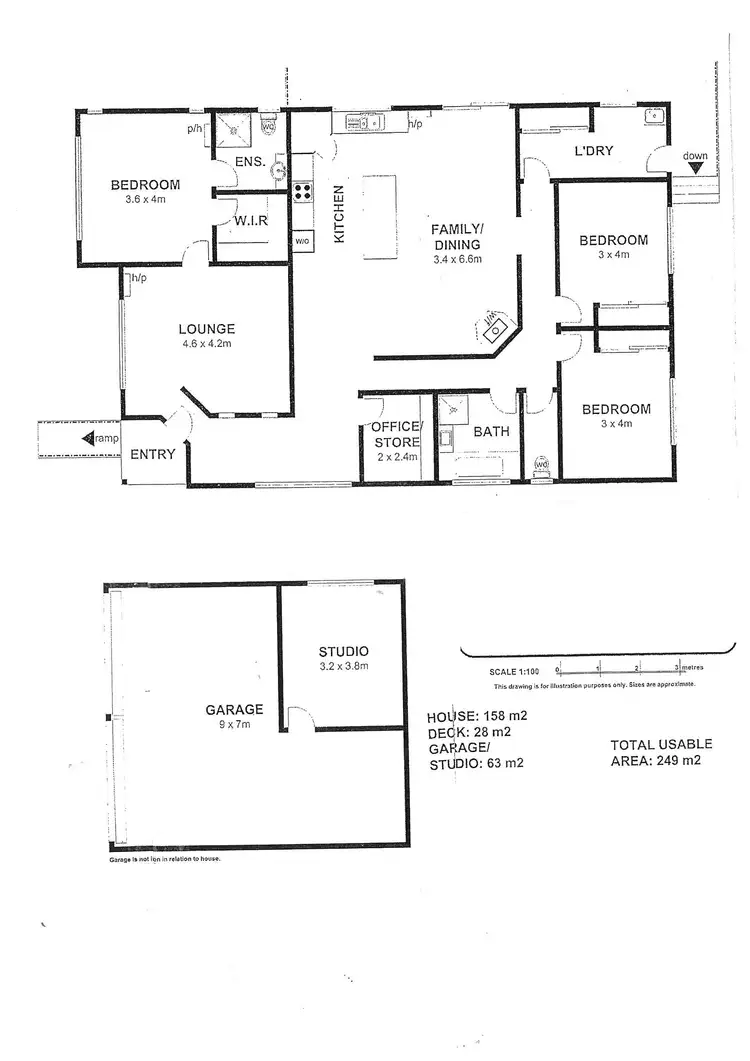 Floorplan of Homely house listing, 17 Alexander Circle, Campania TAS 7026