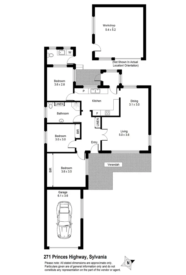 Floorplan of Homely house listing, 271 Princes Highway, Sylvania NSW 2224