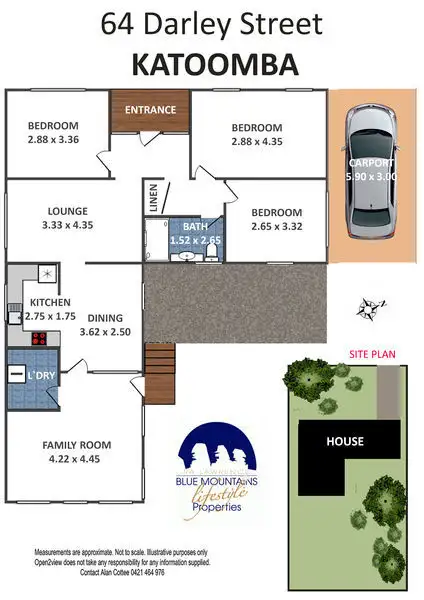 Floorplan of Homely house listing, 64 Darley Street, Katoomba NSW 2780