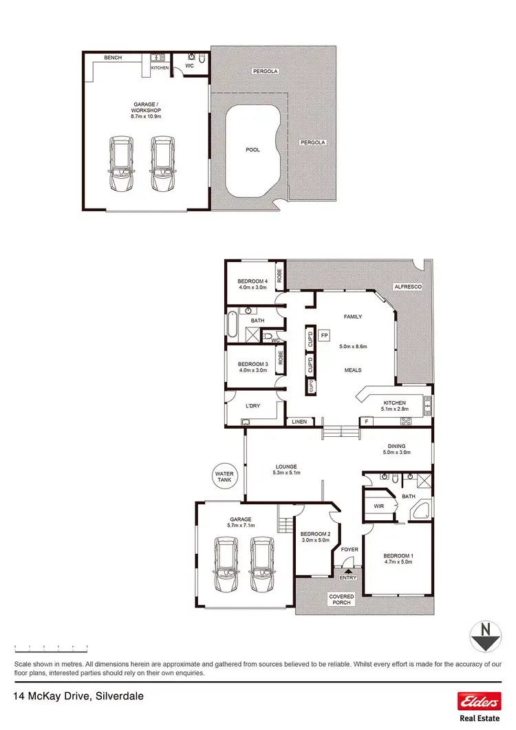 Floorplan of Homely house listing, 14 McKay Drive, Silverdale NSW 2752