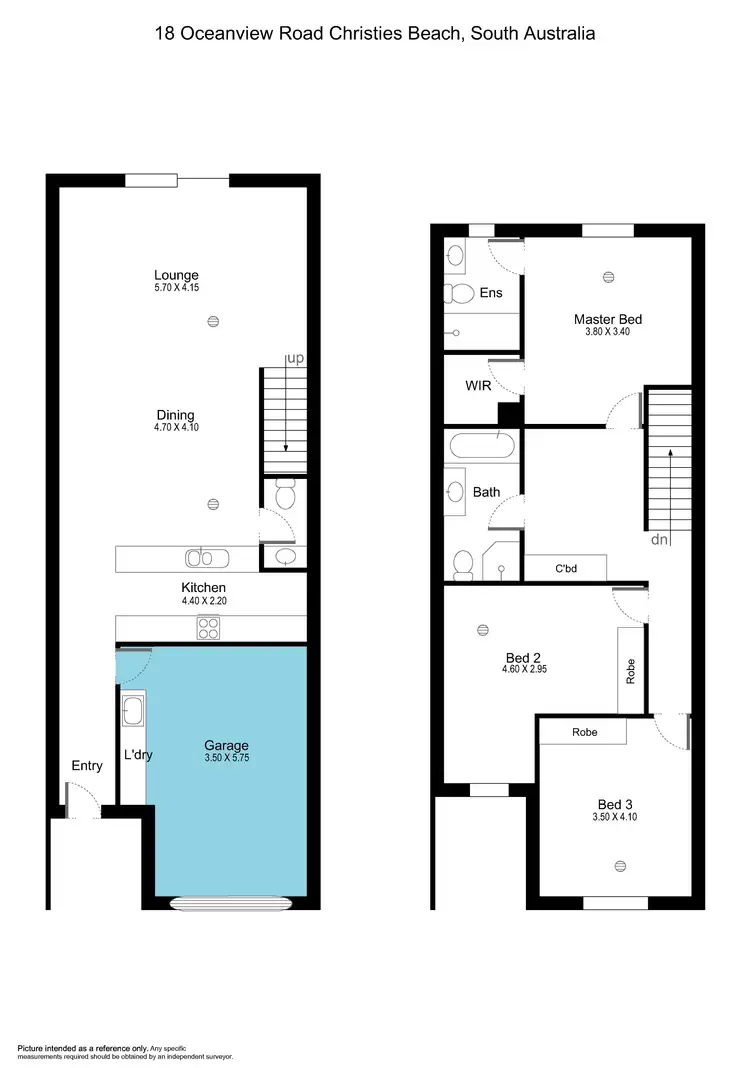 Floorplan of Homely house listing, 18 Oceanview Road, Christies Beach SA 5165