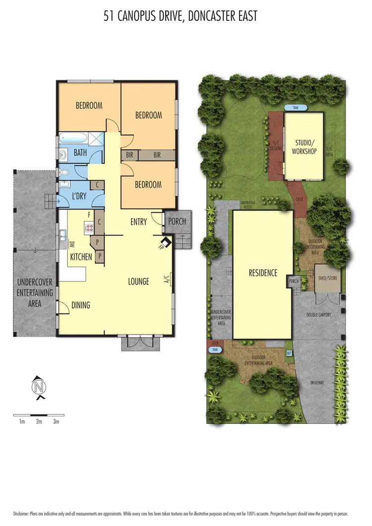 Floorplan of Homely house listing, 51 Canopus Drive, Doncaster East VIC 3109
