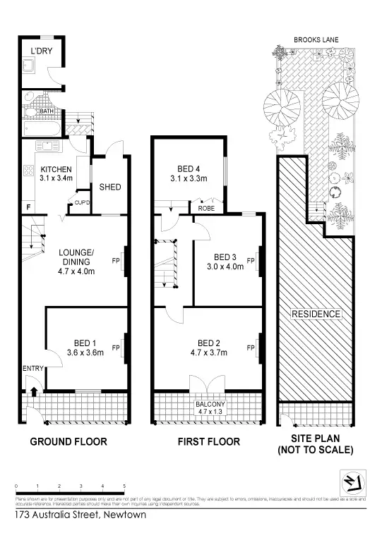 Floorplan of Homely house listing, 173 Australia Street, Newtown NSW 2042