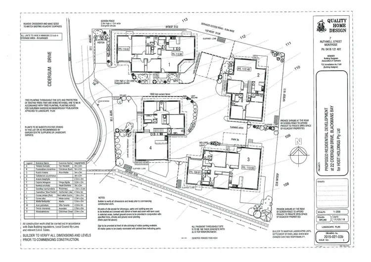 Floorplan of Homely house listing, 2/20 Cider Gum Drive, Blackmans Bay TAS 7052