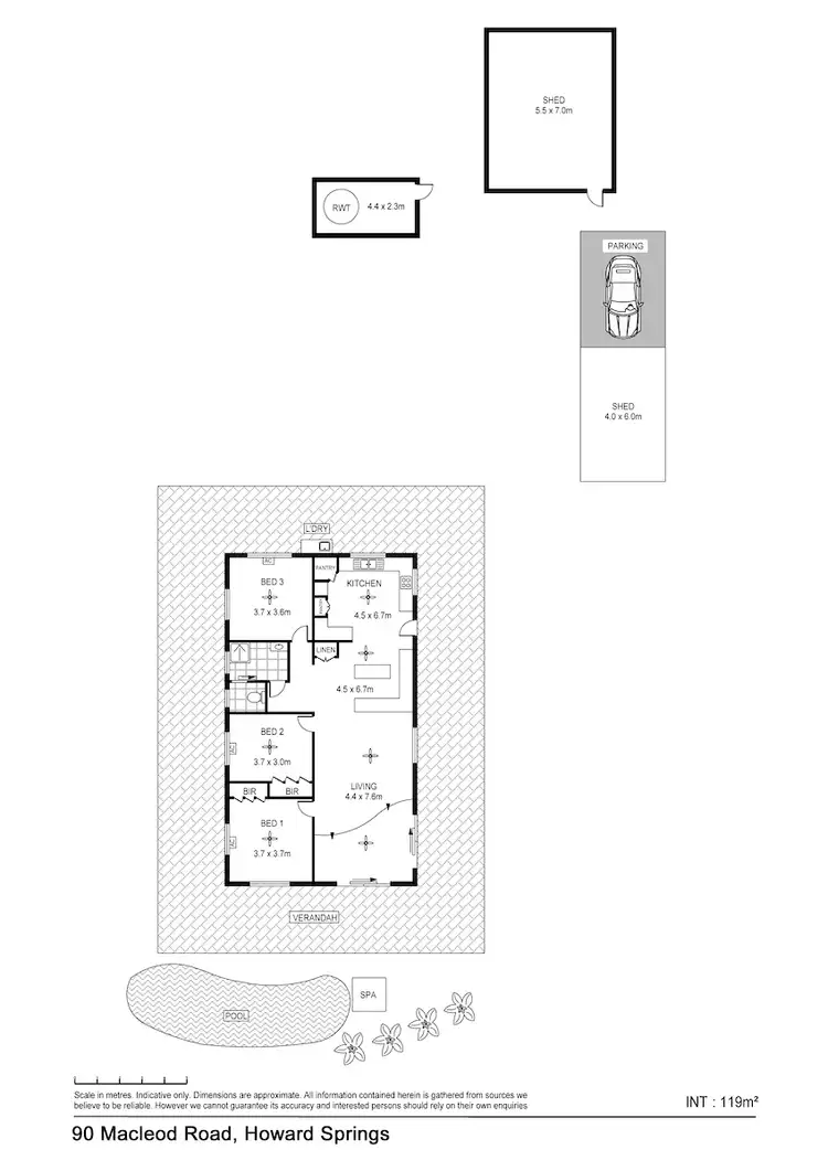 Floorplan of Homely house listing, 90 Macleod Road, Howard Springs NT 835