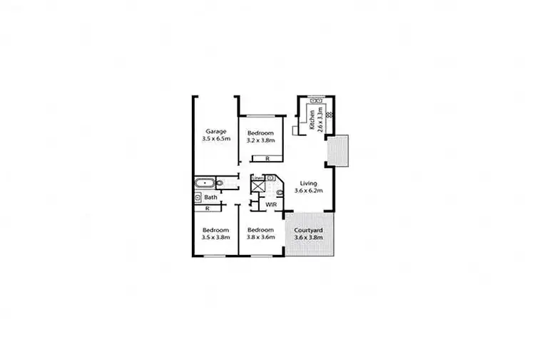 Floorplan of Homely townhouse listing, 51/9 Amazons Place, Sinnamon Park QLD 4073