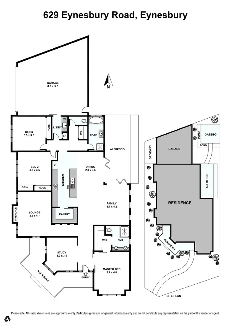 Floorplan of Homely house listing, 629 Eynesbury Road, Eynesbury VIC 3338