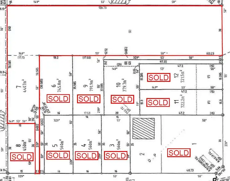 Floorplan of Homely land listing, LOT 7 Terrigal Street, Morisset NSW 2264