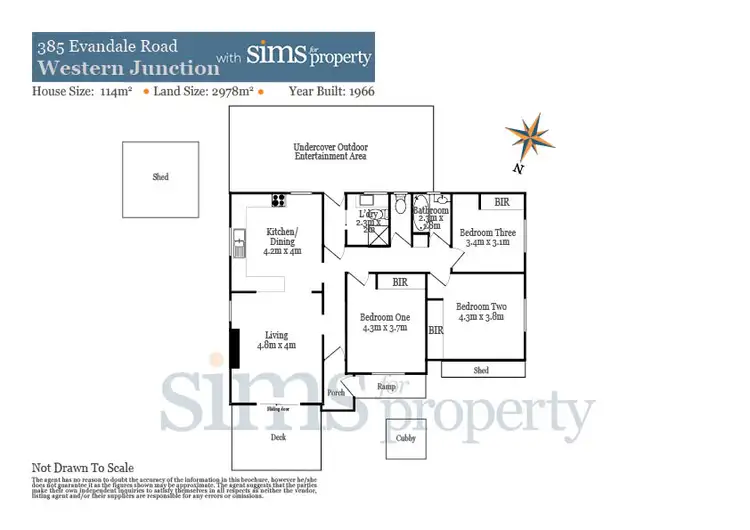 Floorplan of Homely house listing, 385 Evandale Road, Evandale TAS 7212
