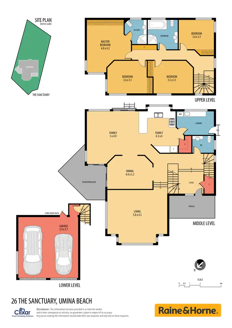 Floorplan of Homely house listing, 26 The Sanctuary, Umina Beach NSW 2257