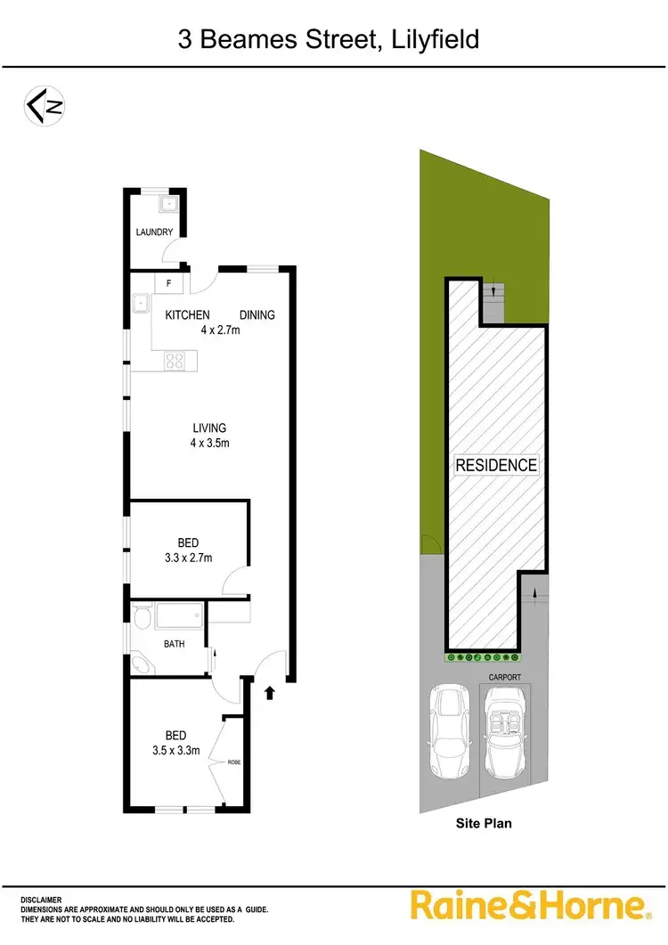 Floorplan of Homely house listing, 3 Beames Street, Lilyfield NSW 2040