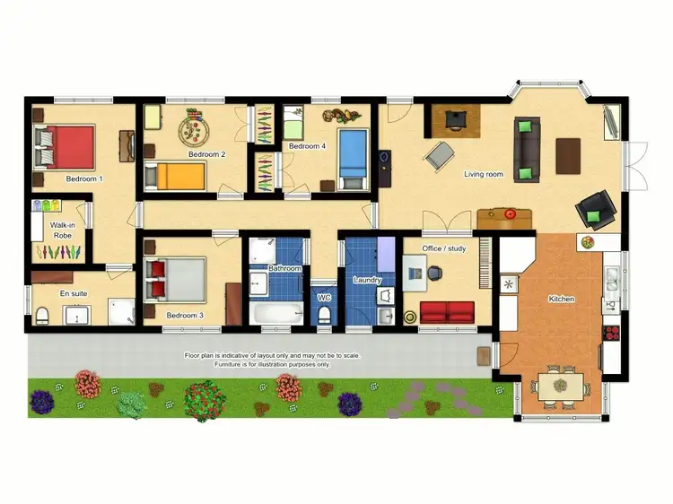 Floorplan of Homely house listing, 1 Marlborough Street, Oatlands TAS 7120