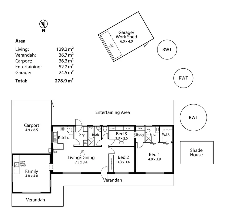 Floorplan of Homely house listing, 22 Fresian Drive, Strathalbyn SA 5255