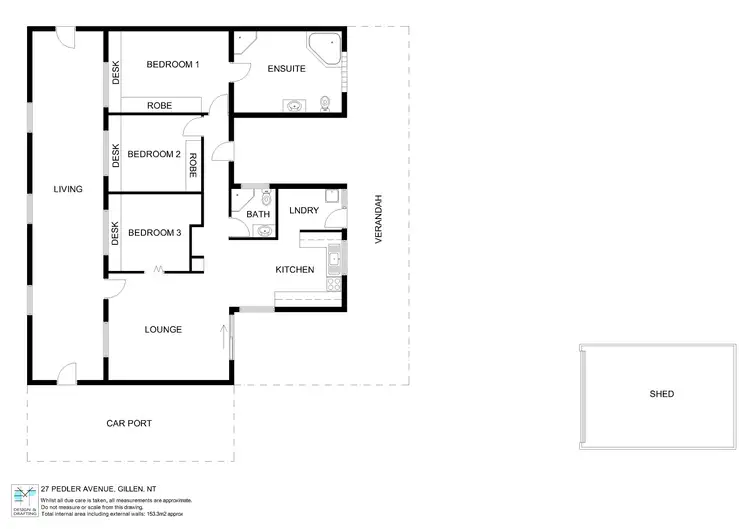 Floorplan of Homely house listing, 27 Pedler Avenue, Gillen NT 870
