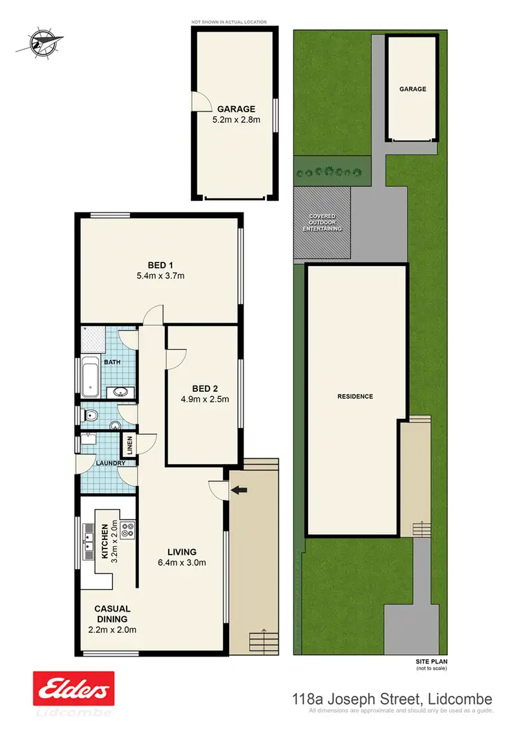Floorplan of Homely house listing, 118A Joseph Street, Lidcombe NSW 2141
