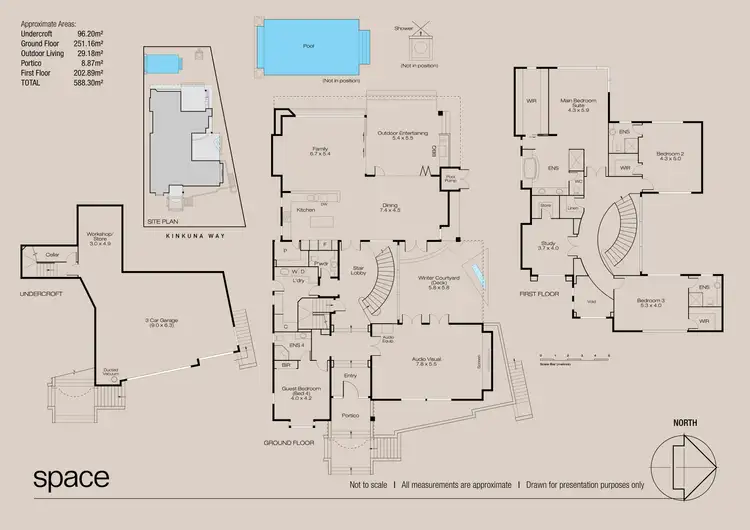 Floorplan of Homely house listing, 55 Kinkuna Way, City Beach WA 6015