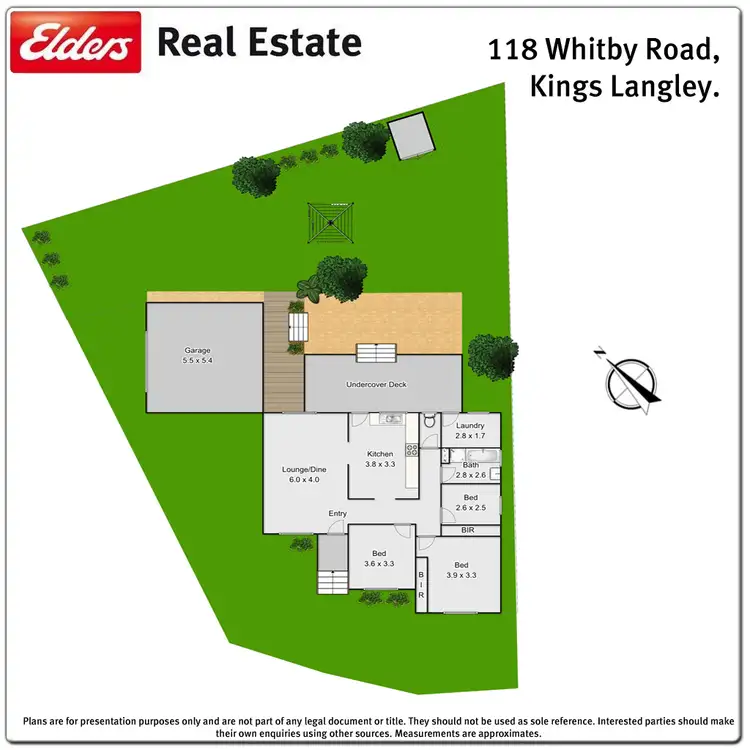 Floorplan of Homely house listing, 118 Whitby Rd, Kings Langley NSW 2147