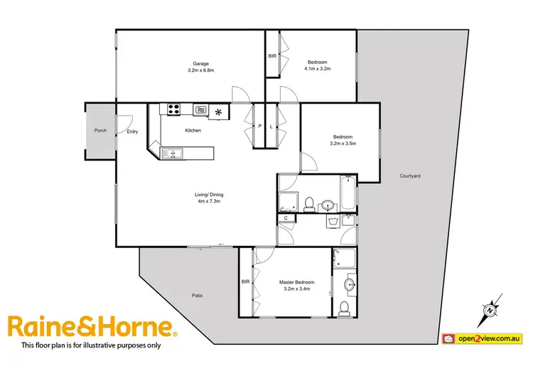 Floorplan of Homely unit listing, 3/1 Newth Place, Surf Beach NSW 2536