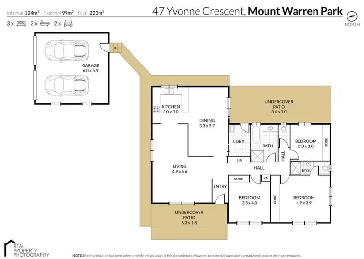 Floorplan of Homely house listing, 47 Yvonne Cres, Mount Warren Park QLD 4207