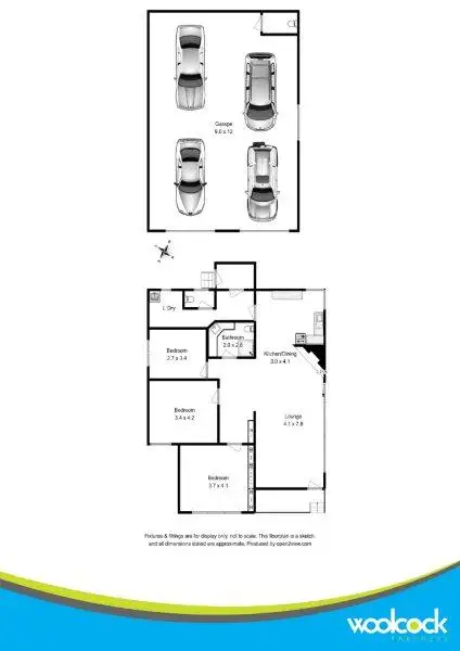 Floorplan of Homely house listing, 62 Ravenswood Rd, Ravenswood TAS 7250