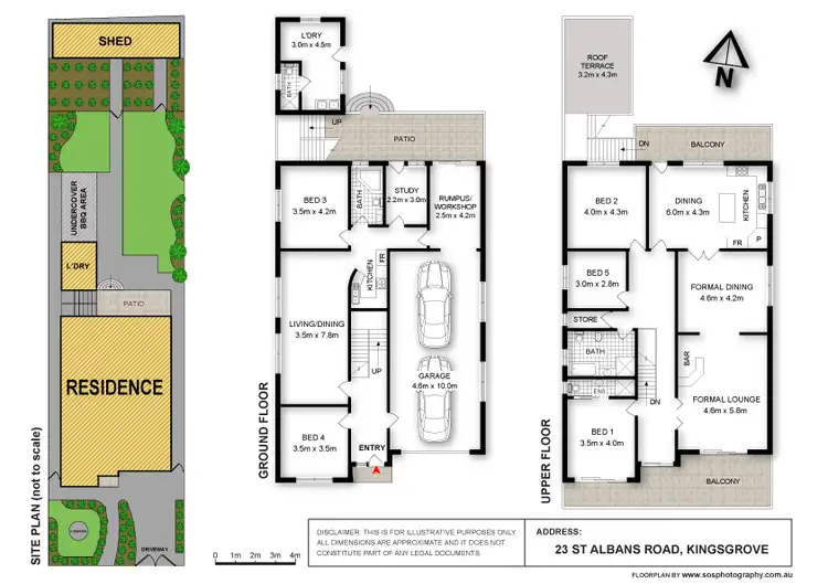 Floorplan of Homely house listing, 23 St Albans Road, Kingsgrove NSW 2208