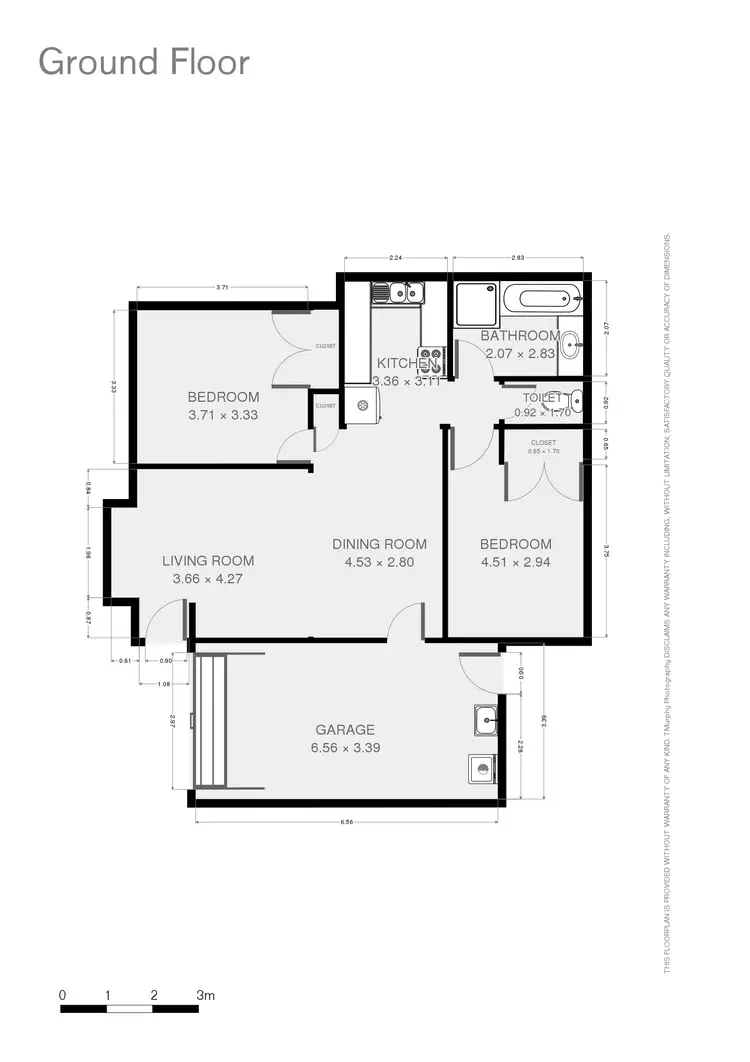 Floorplan of Homely unit listing, 1/3 Justine Parade, Rutherford NSW 2320