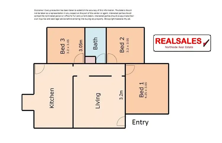 Floorplan of Homely house listing, 25 Hoolan Street, Stafford QLD 4053