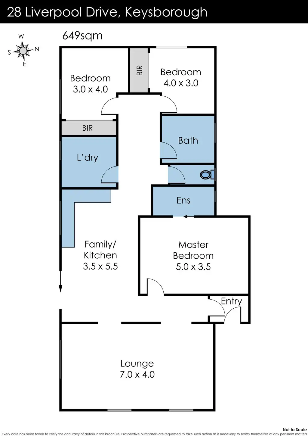 Floorplan of Homely house listing, 28 Liverpool Drive, Keysborough VIC 3173