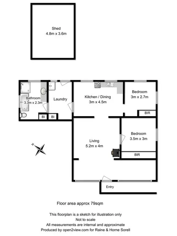Floorplan of Homely house listing, 74 Lewisham Scenic Drive, Lewisham TAS 7173
