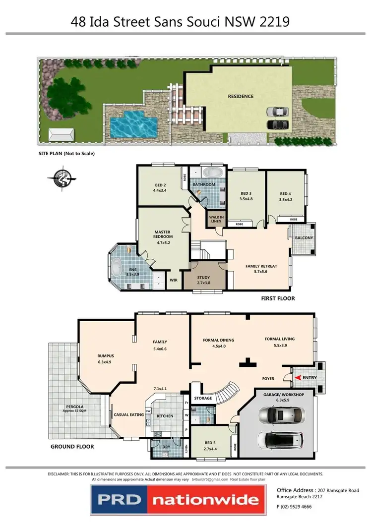 Floorplan of Homely house listing, 48 Ida Street, Sans Souci NSW 2219